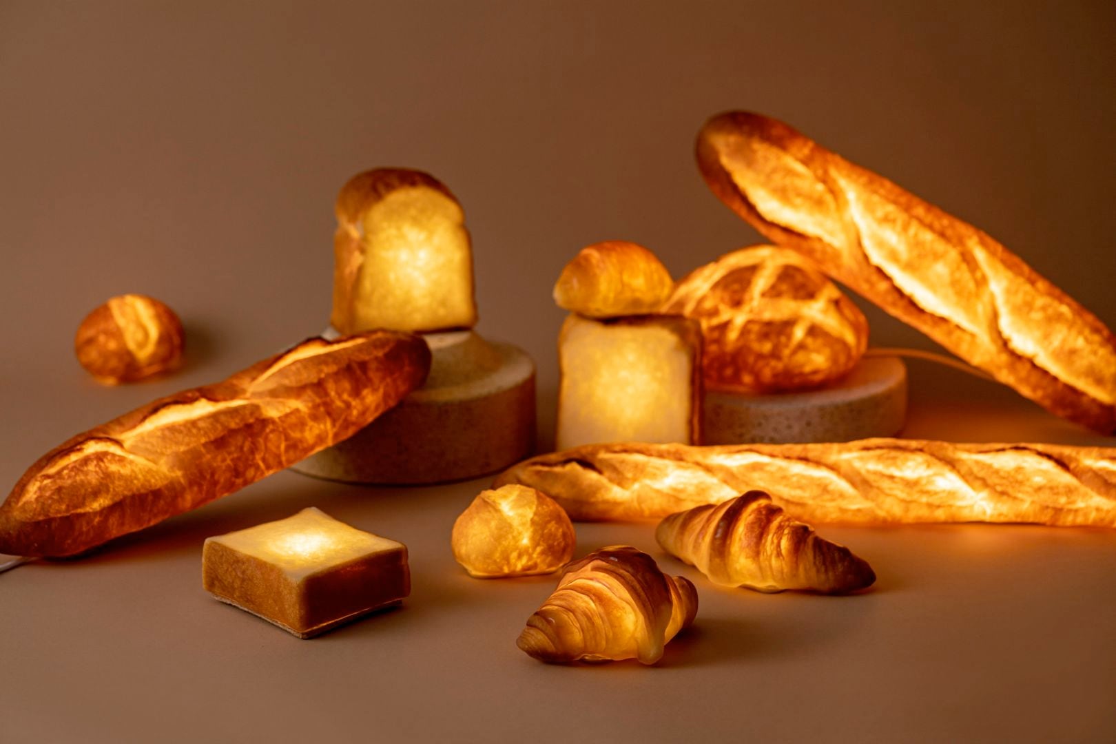 Have Your Bread and Read By It Too: PAMPSHADE Turns Leftover Loaves into Offbeat Lamps