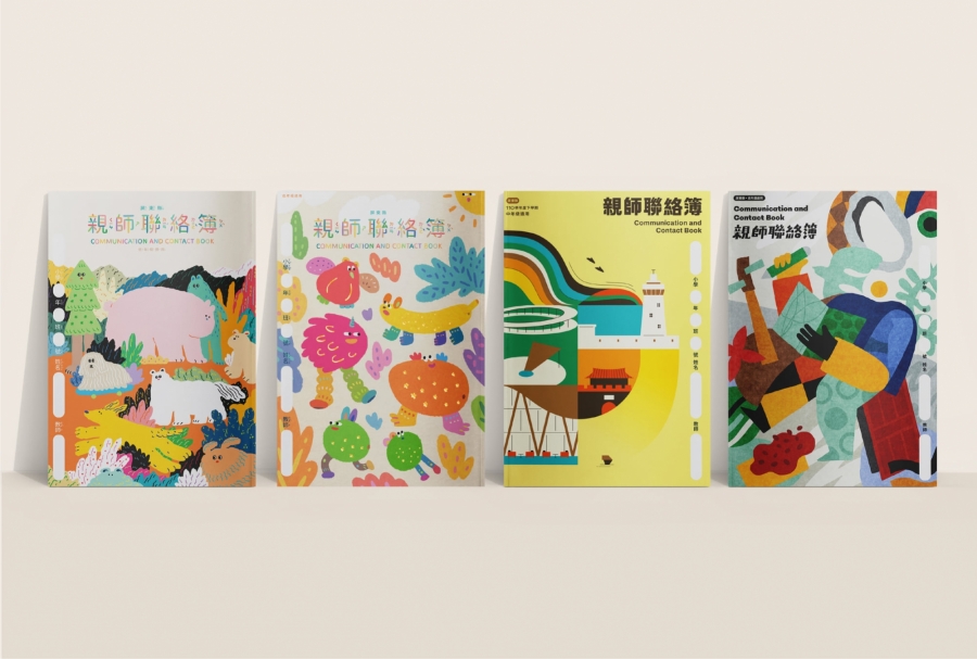 屏東國小聯絡簿美感升級！融入當地水果、人文地景，打造如繪本般的教科書設計