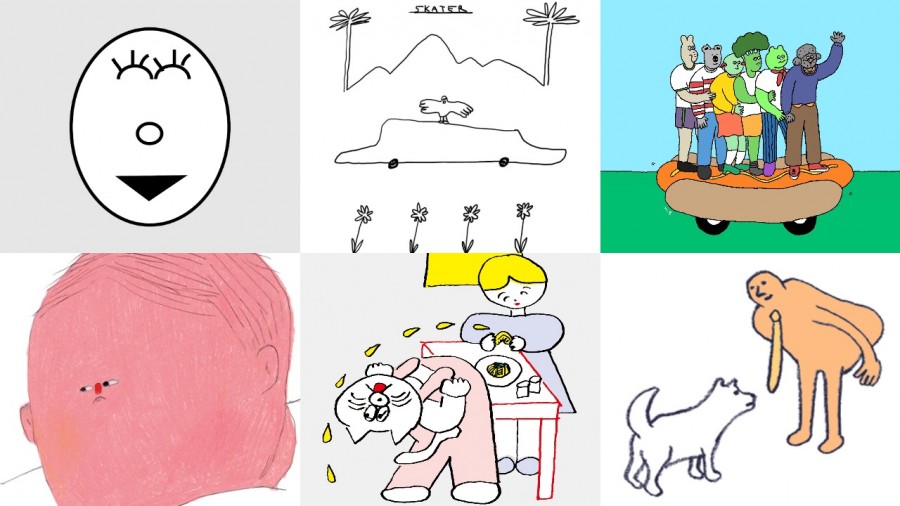 醜得獵奇可愛！6 位日、韓插畫家 IG 推薦：將繁複生活議題化成簡約線條、色彩