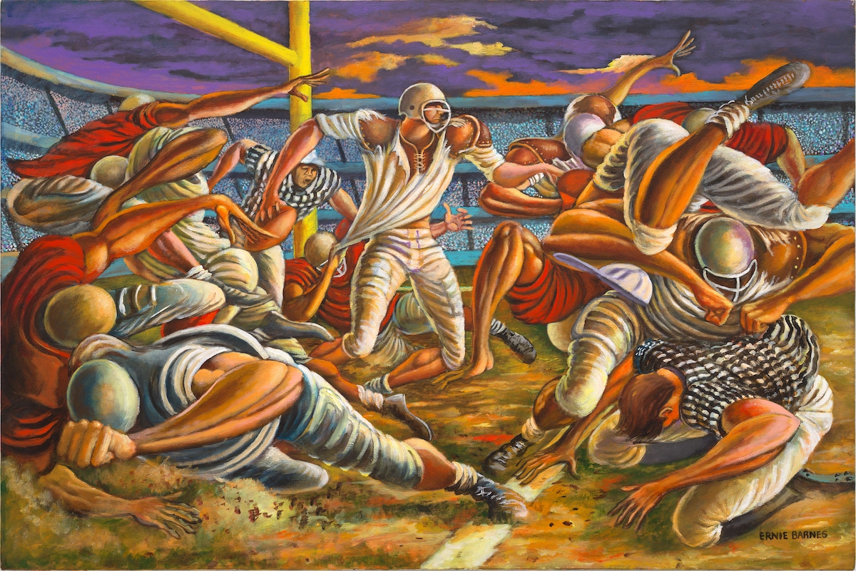 Ernie Barnes Estate Gets Gallery Representation Following AuctionSurprise