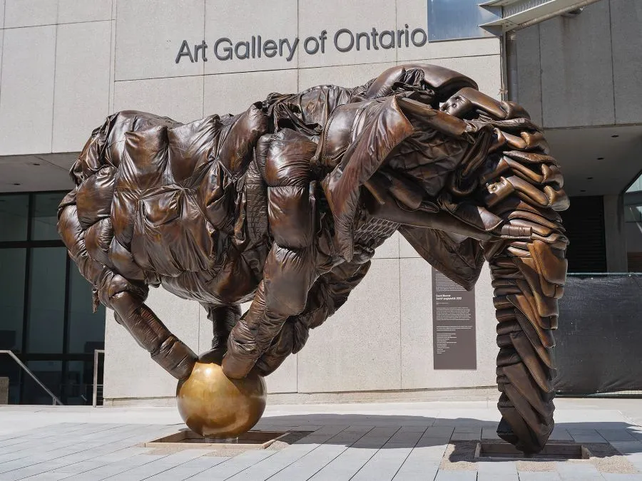 Toronto Police Make Arrest In Connection With Anti-Semitic Graffiti on Brian Jungen’s Massive ‘CouchMonster’