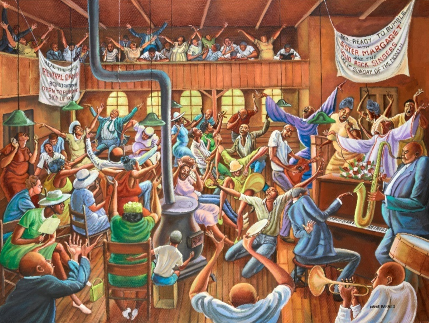 Ernie Barnes Painting Heads to Bonhams, Climate Activists Hit Another U.K. Museum, and More: Morning Links for July 6,2022