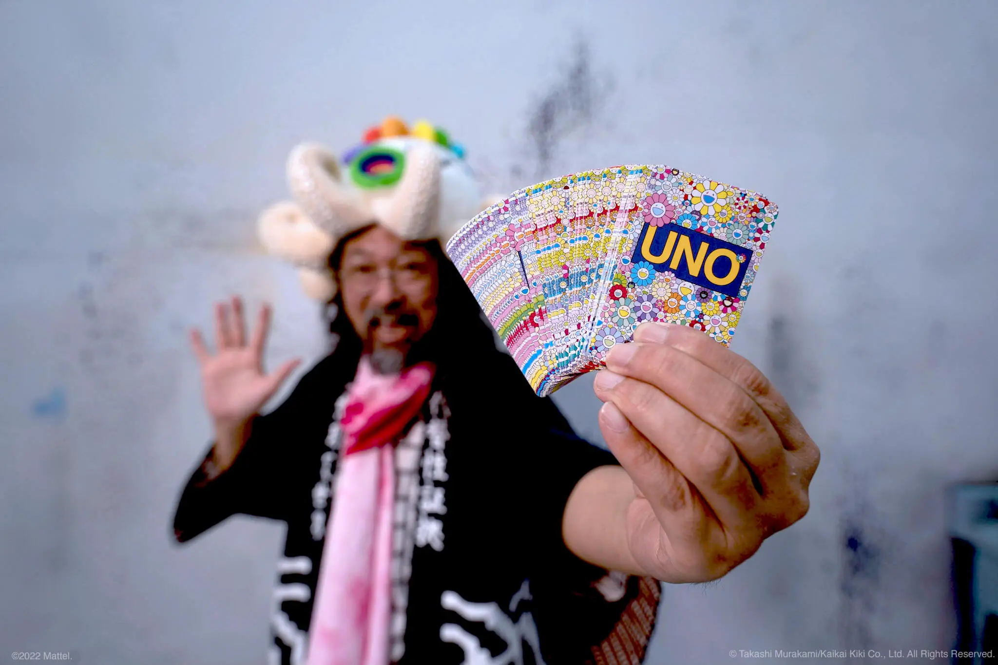 Takashi Murakami Teams Up with UNO for Card Deck Featuring Smiling FlowerMotif