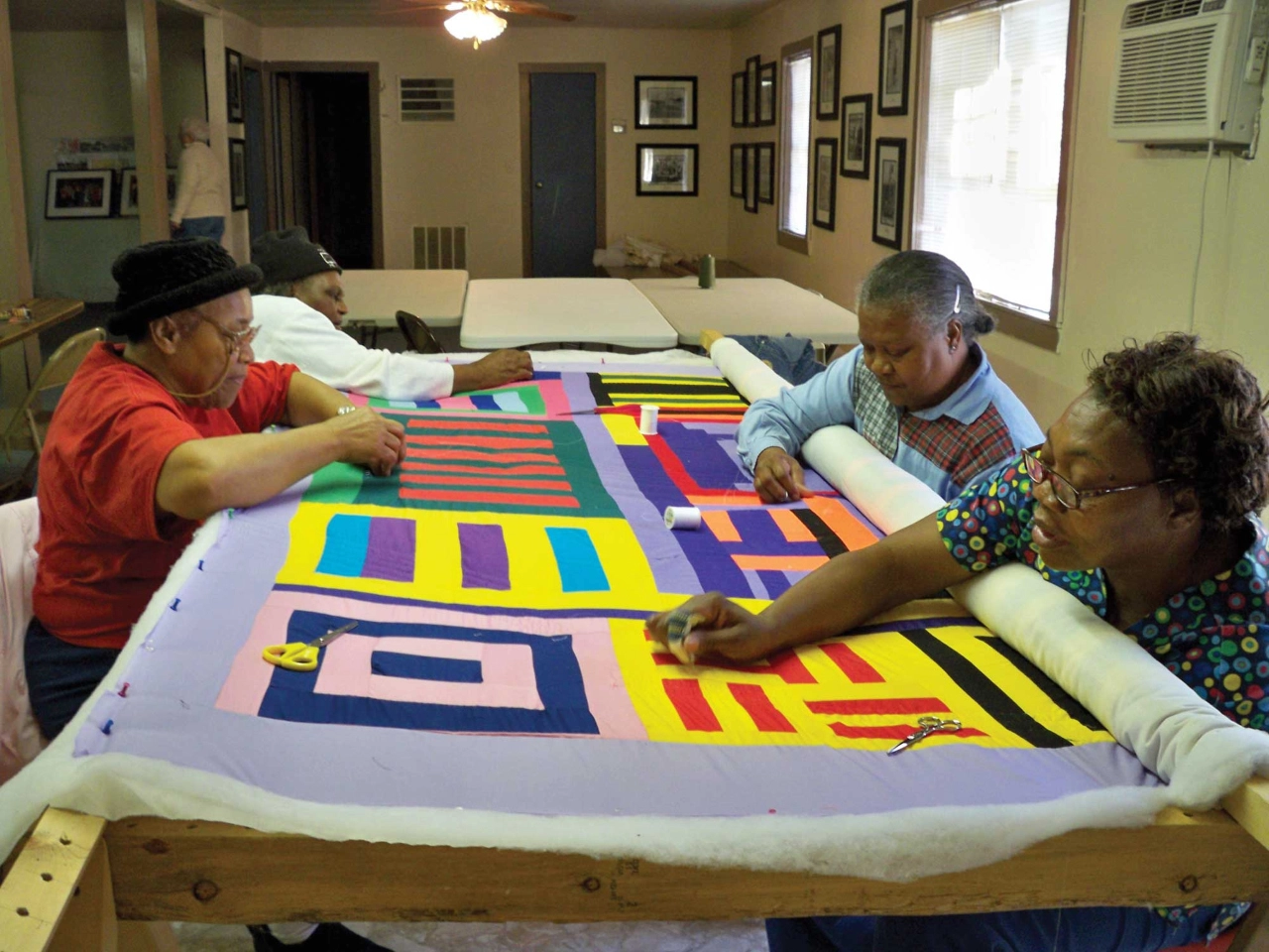 Famed African American Quilters From Gee’s Bend Are Reproducing Their Colorful Masterpieces forMacy’s