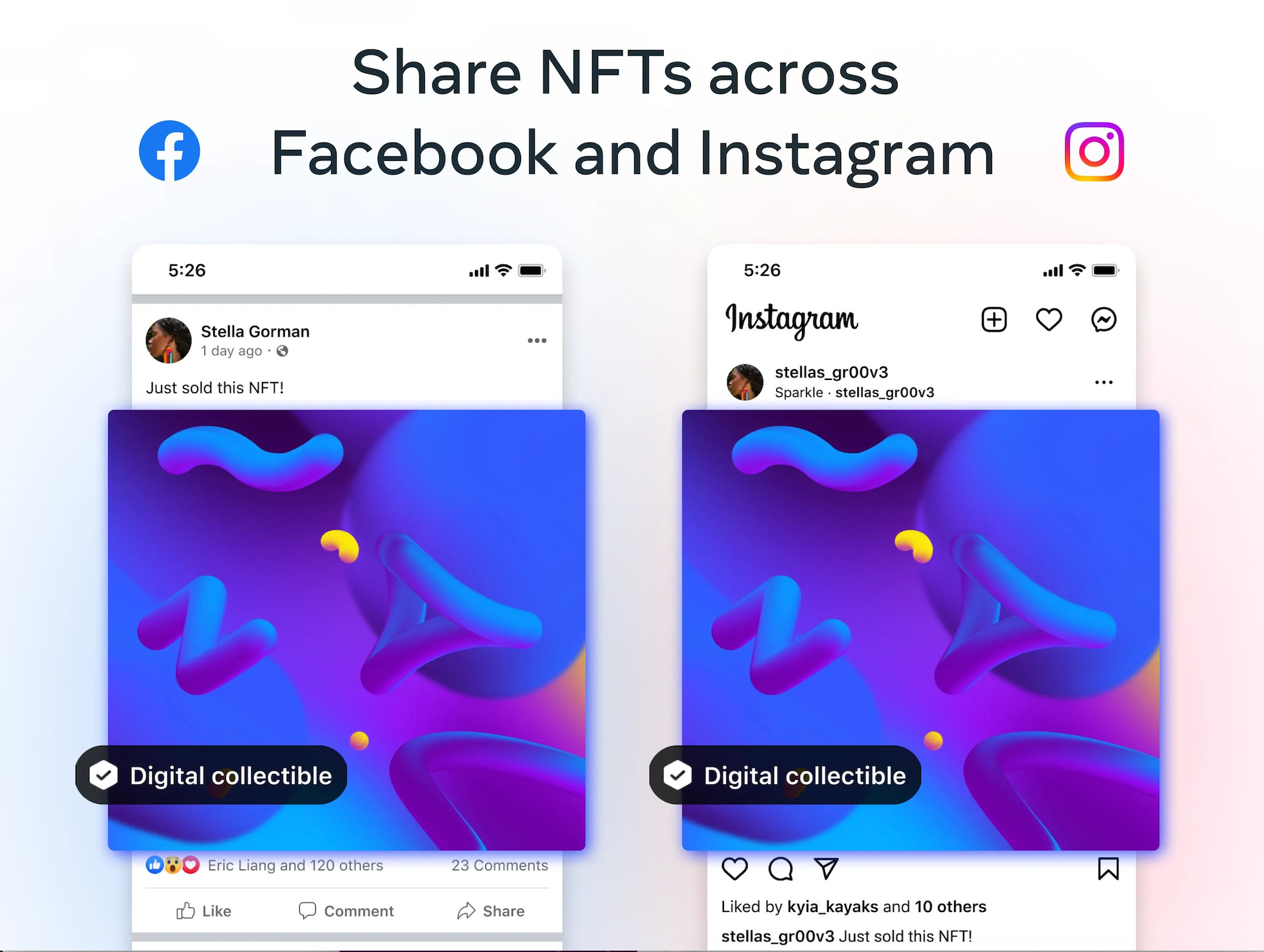 Meta Starts Testing NFTs on Instagram and Facebook ThisWeek