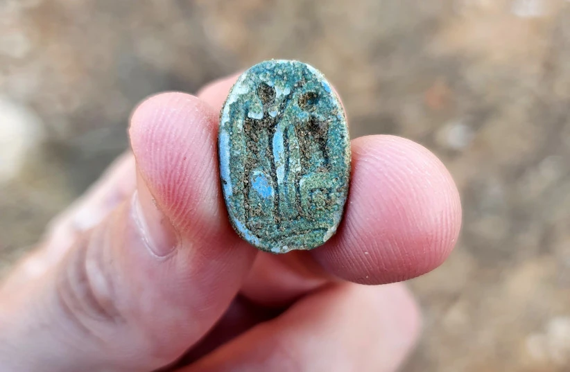 Ancient Egyptian Amulet Is Unearthed During Field Trip Near TelAviv