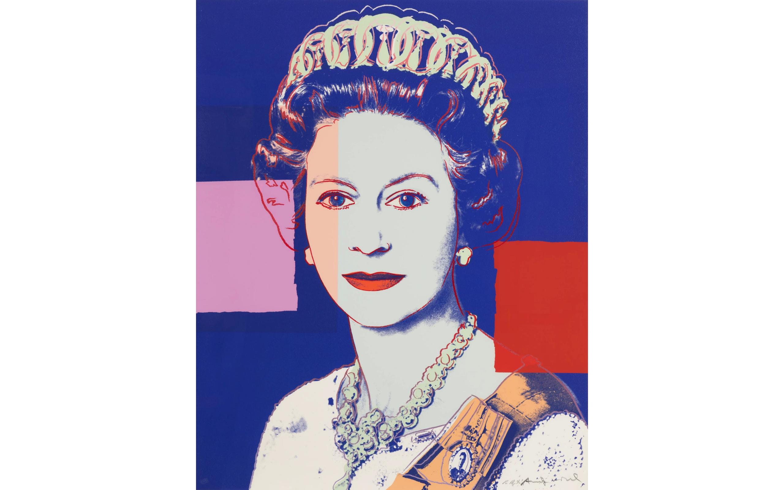 Warhol Print of Queen Elizabeth II Sells for $855,000, Sets AuctionRecord