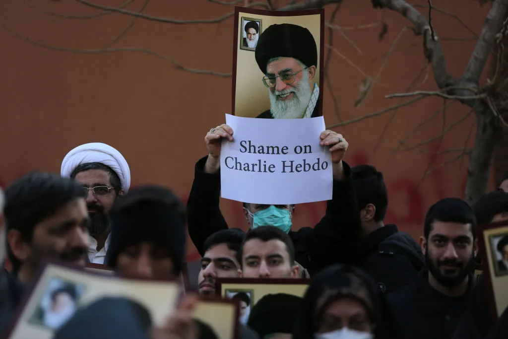 Iran Condemns France Over Charlie Hebdo for Commissioning Caricatures of Clerical RegimeLeaders
