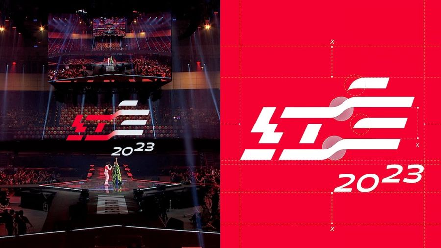 紅白 2023 全新視覺！白輻射影像操刀：以紅白流動貫穿，打造兼具動態、速度的形象設計