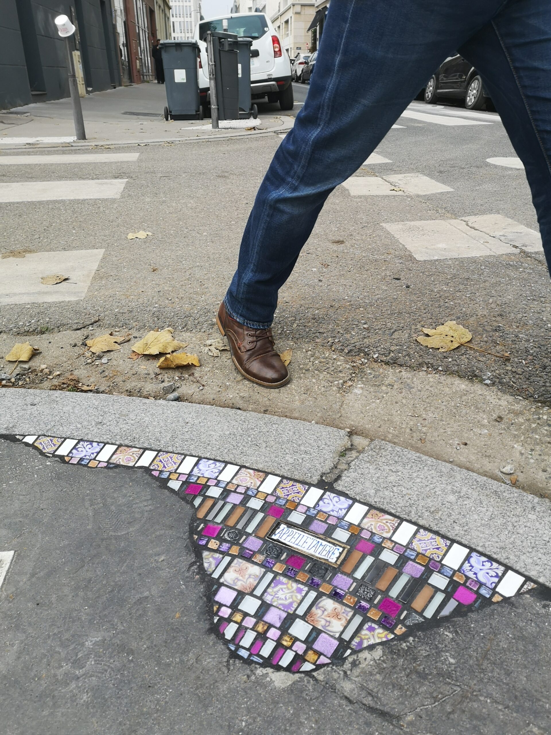 Ememem Playfully Revitalizes Cracked Pavement With Vibrantly Patterned Tiles