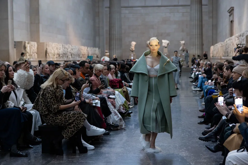 Greece Criticizes Erdem Show for Using Parthenon Marbles at British Museum