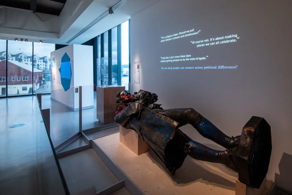 Toppled Slave Trader Edward Colston Statue Expected to be Permanently Installed in Bristol Museum