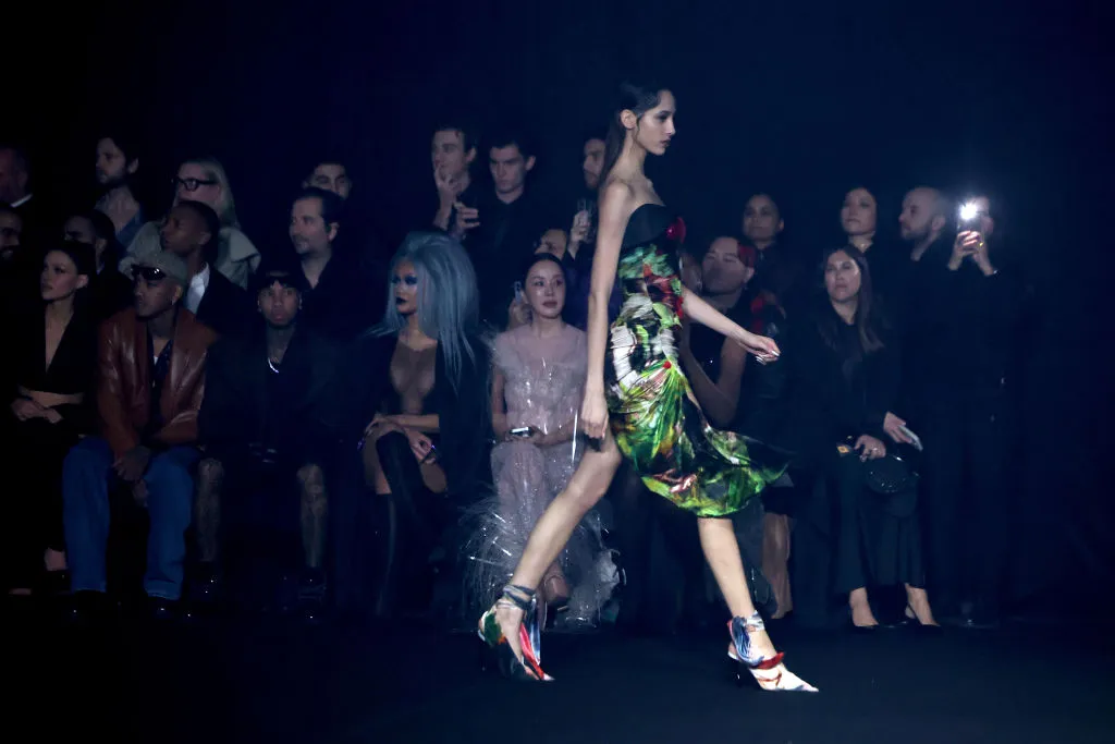 Ambera Wellmann’s Surreal Paintings Cover Mugler Looks at Paris Fashion Week