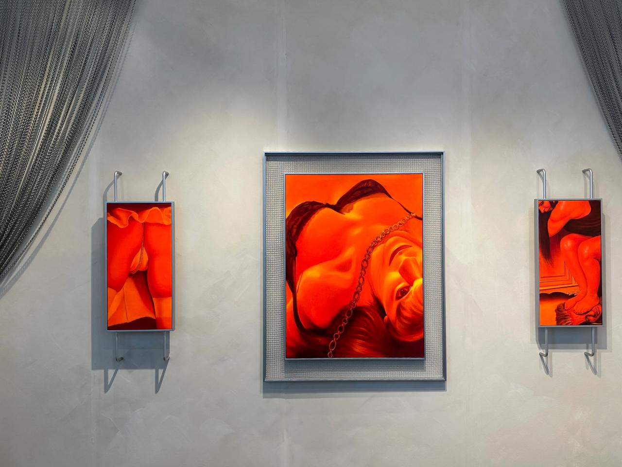 Tao Siqi’s Baudelaire-Inspired Erotic Paintings Stun at Frieze New York