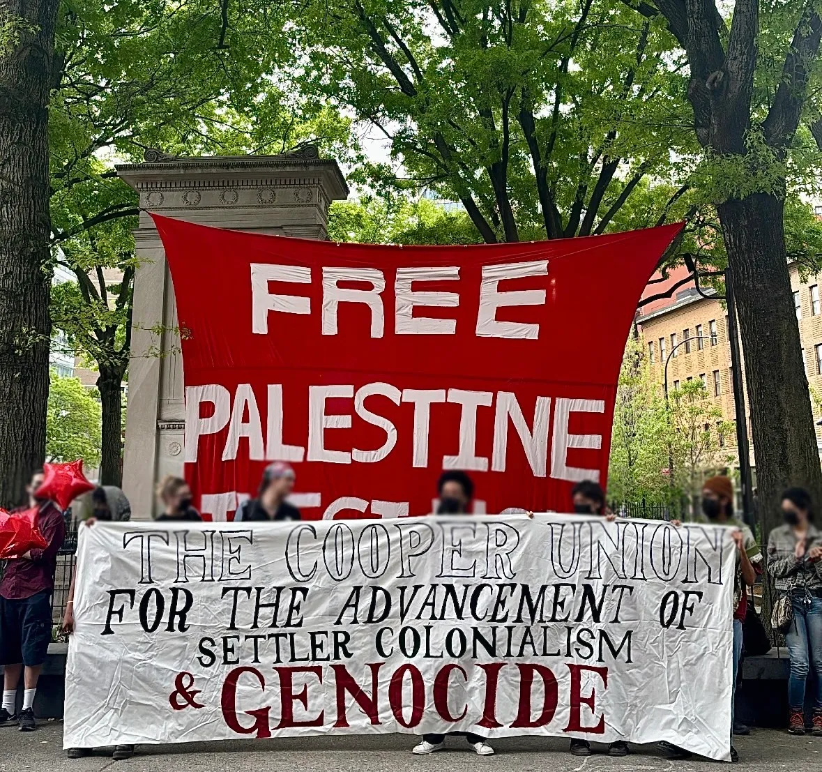 Cooper Union Students, Faculty Stage Pro-Palestine Walkout to Protest School’s Ties to Israel