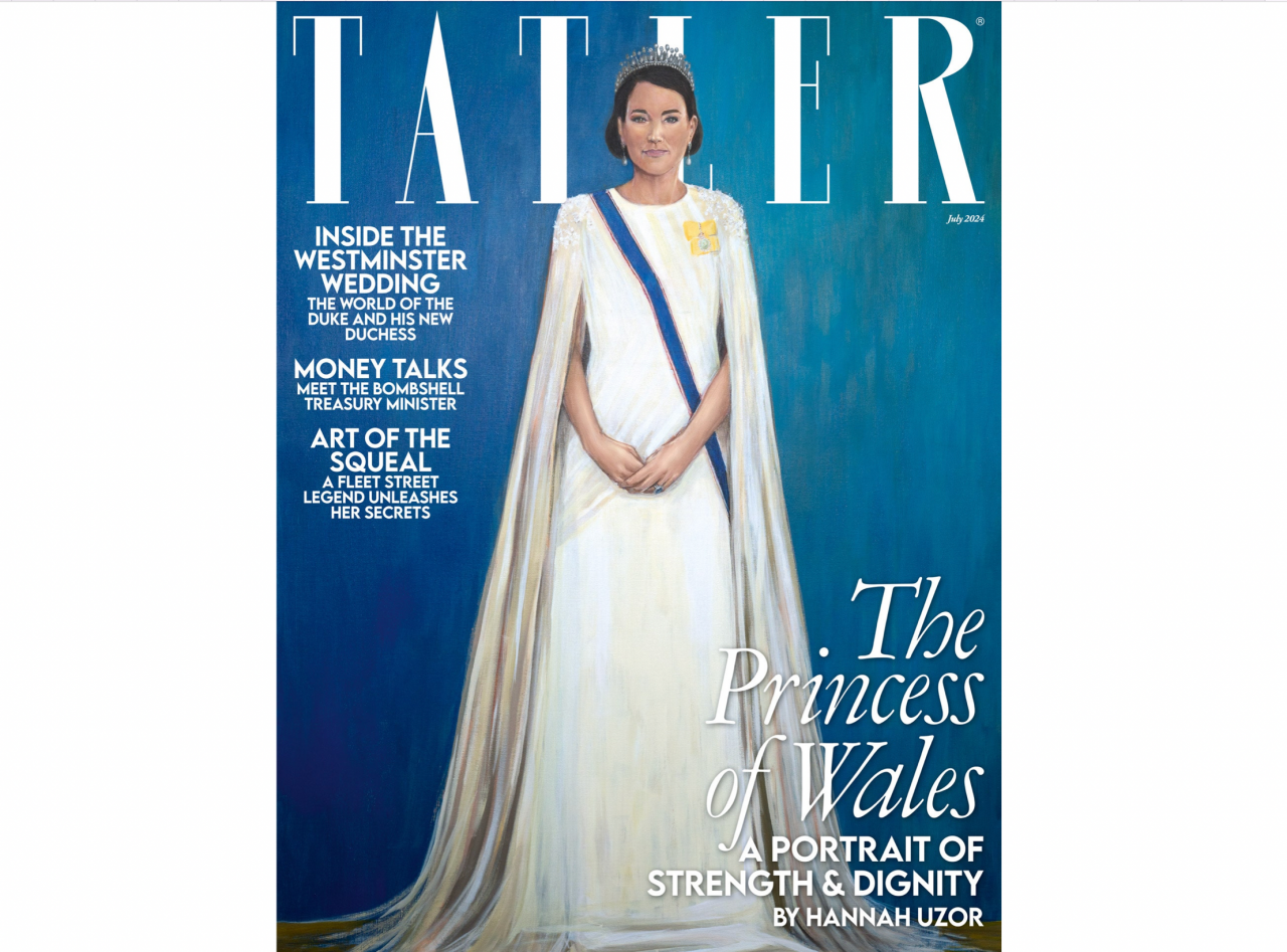 A Painting of Kate Middleton, Princess of Wales, Graces Tatler Magazine Cover and It’s Already Being Criticized