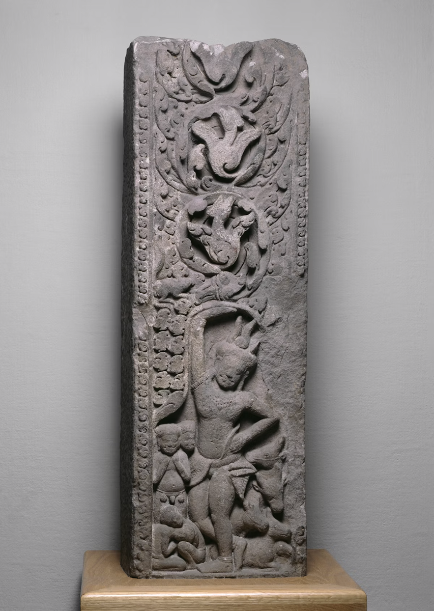 12th-Century Pilaster Returned by the Art Institute of Chicago to Thailand’s Phanom Rung Temple