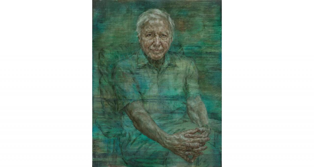 After Polarizing King Charles III Portrait, Jonathan Yeo Paints David Attenborough