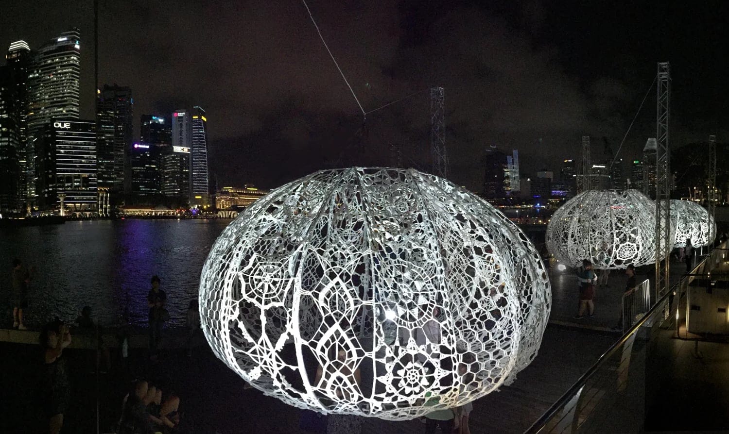 Choi + Shine Architects Collaborate with Communities Around the Globe to Crochet Monumental Lace Works