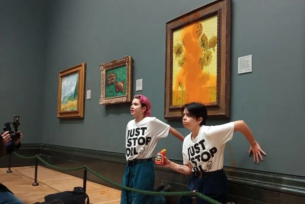 Just Stop Oil Activists Who Threw Tomato Soup at Van Gogh’s ‘Sunflowers’ Get Prison Time
