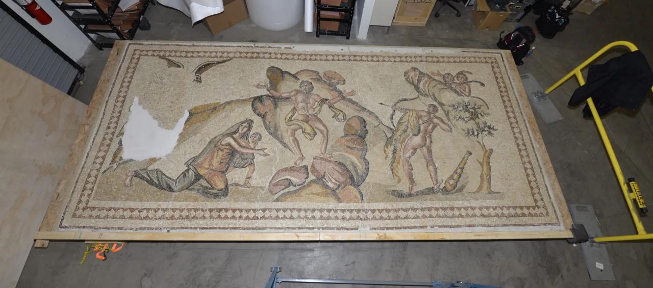 California Man Receives Three-Month Sentence for Smuggling Ancient Mosaic Looted from Syria