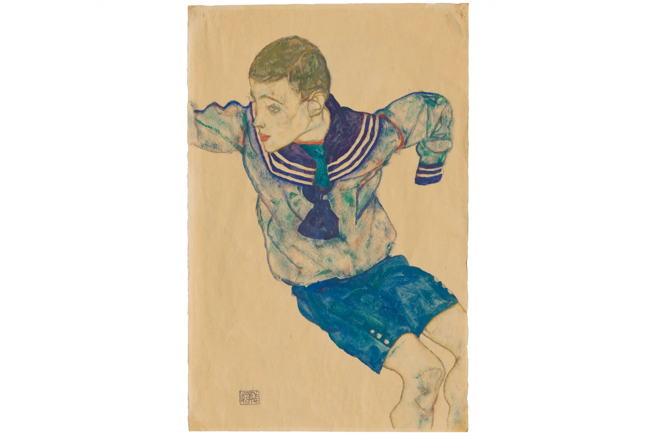 Egon Schiele Drawing at Center of Restitution Debate Poised to Make $1.9 M. at Auction