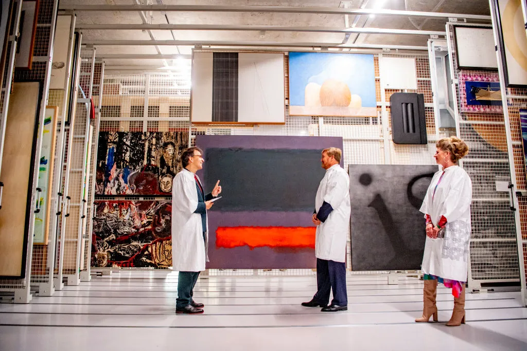 Child Scratches Mark Rothko Work in Dutch Museum