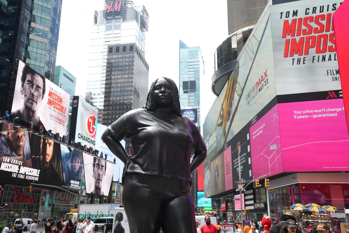 Why Does Thomas J. Price’s Monumental Statue of a Black Woman in Times Square Make People So Mad?