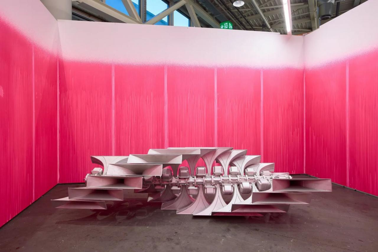 The Best Booths at Liste, From an Eerie Sound Installation to Miniature Industrial Sculptures