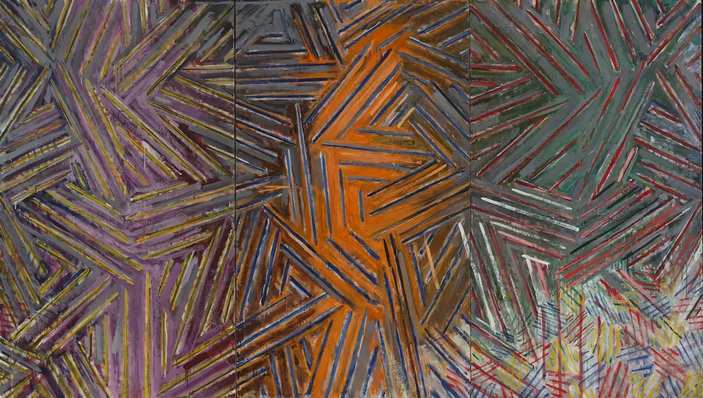 Gagosian to Stage Survey of Jasper Johns’s Crosshatch Paintings in New York