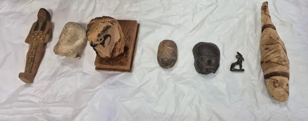 The U.S. Returned 7 Ancient Artifacts to Egypt, From Mummified Fish to a Falcon Head