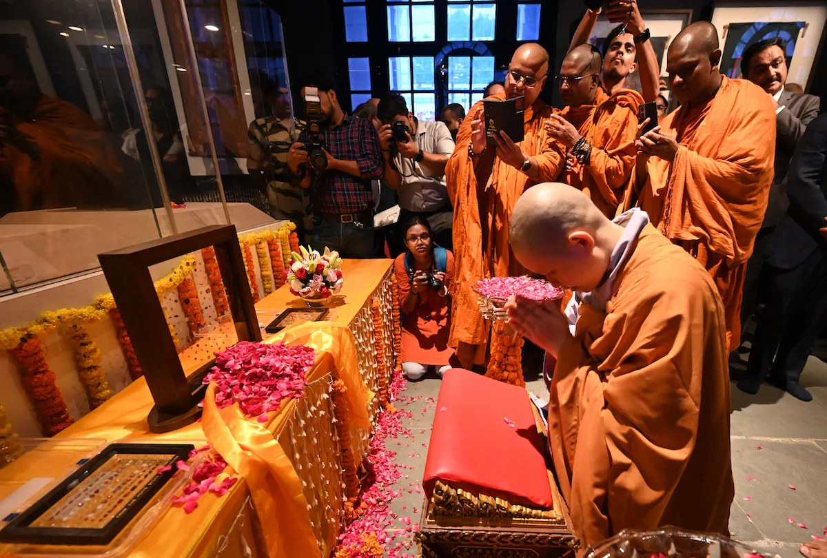 India Unveils Repatriated Buddha-Linked Artifacts in New Show: ‘A Very Special Day’