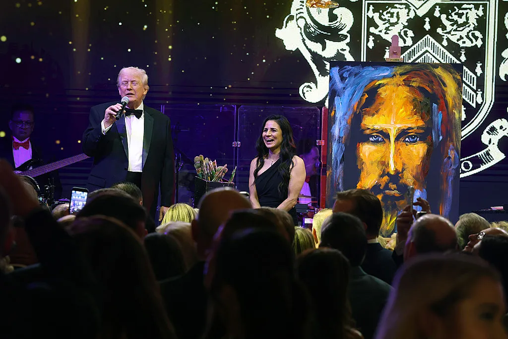 Trump Rings in 2026 at Mar-a-Lago With Auction of Jesus Painting for $2.75 M.