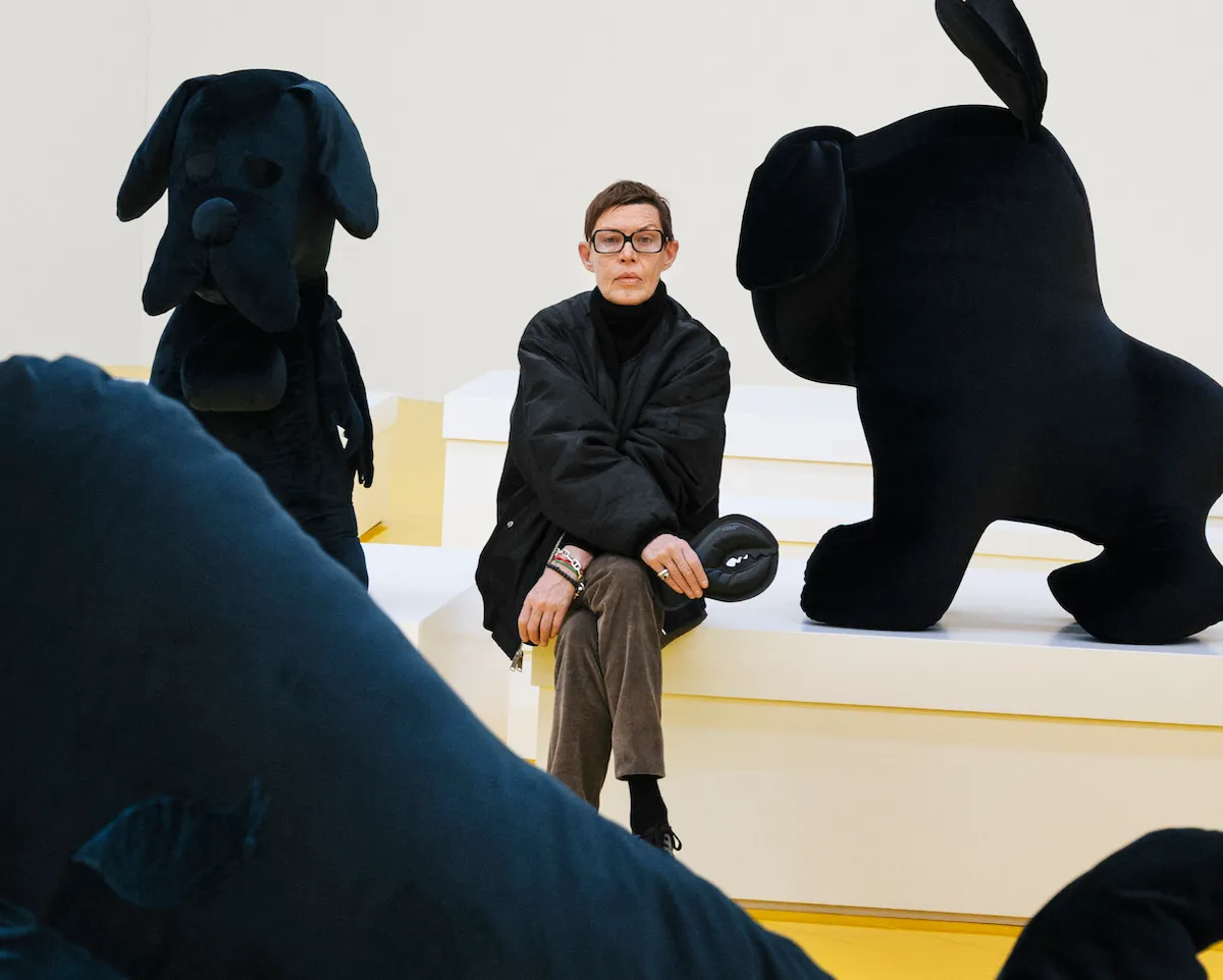 Cosima von Bonin Sculpts Plush Whales and Clams for Loewe Runway Show