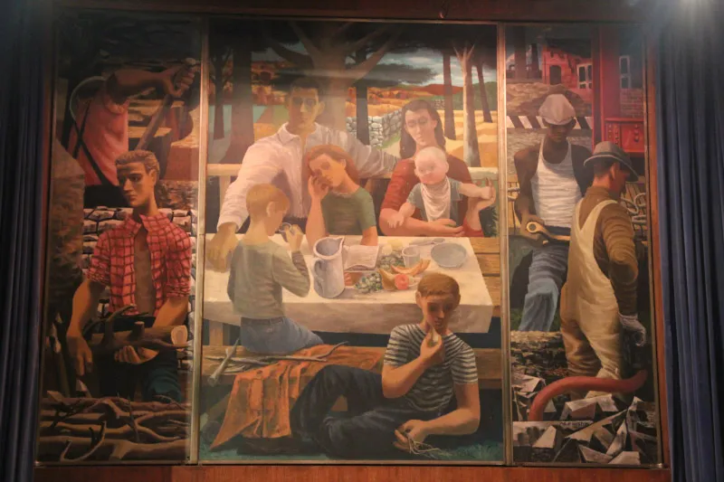 Senators Whitehouse and Schumer Call for ‘Proactive Measures’ to Protect Philip Guston and Ben Shahn Murals